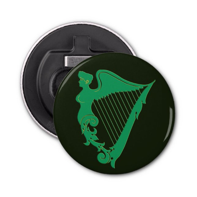 Décapsuleur La harpe irlandaise - symbole de l'Irlande (Devant)