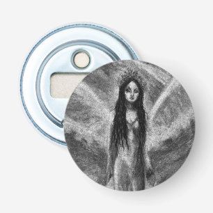 Décapsuleur La Luna Dark Angel Fairy Femme Goth Art Fantastiqu