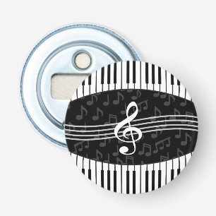 Décapsuleur La musique élégante note des clés de clef tripl