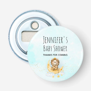 Décapsuleur La pêche au lion sur le Baby shower de la lune