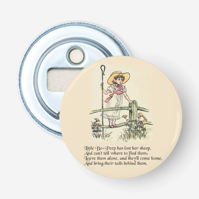 Décapsuleur La petite Bo-Peep : Classique Kate Greenaway Nurse (Devant)