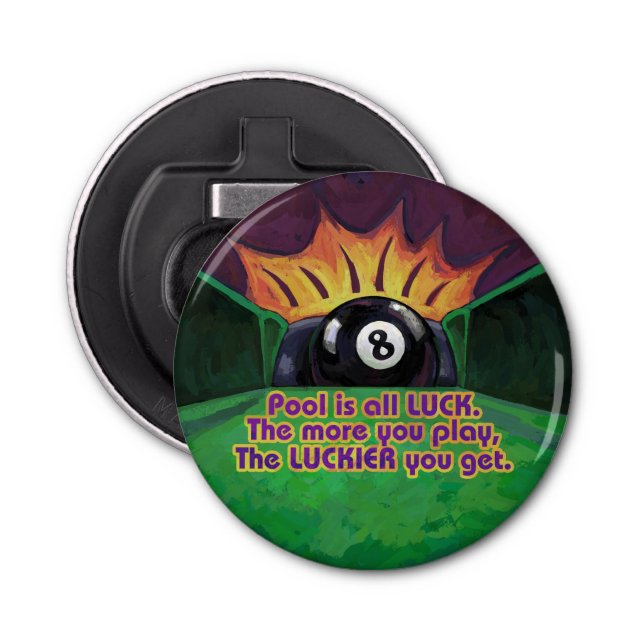 Décapsuleur La piscine est la chance (Devant)