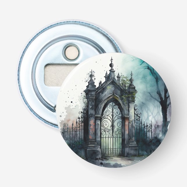 Décapsuleur La série Porte de Cimetière Gothique Design 11 (Devant)