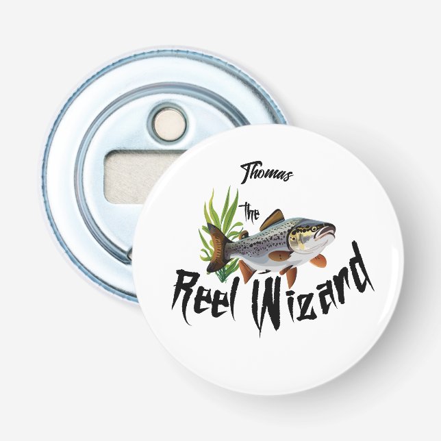 Décapsuleur La truite arc-en-ciel Reel Wizard  (Devant)