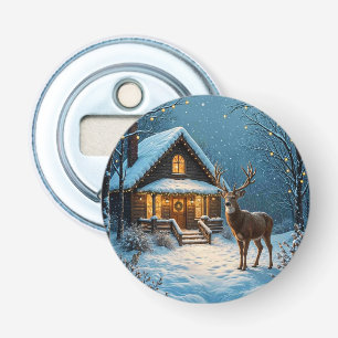 Décapsuleur La visite de Noël enneigée de Big Buck