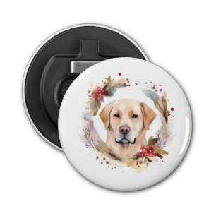 Décapsuleur Labrador Christmas Wreath Festive Pup