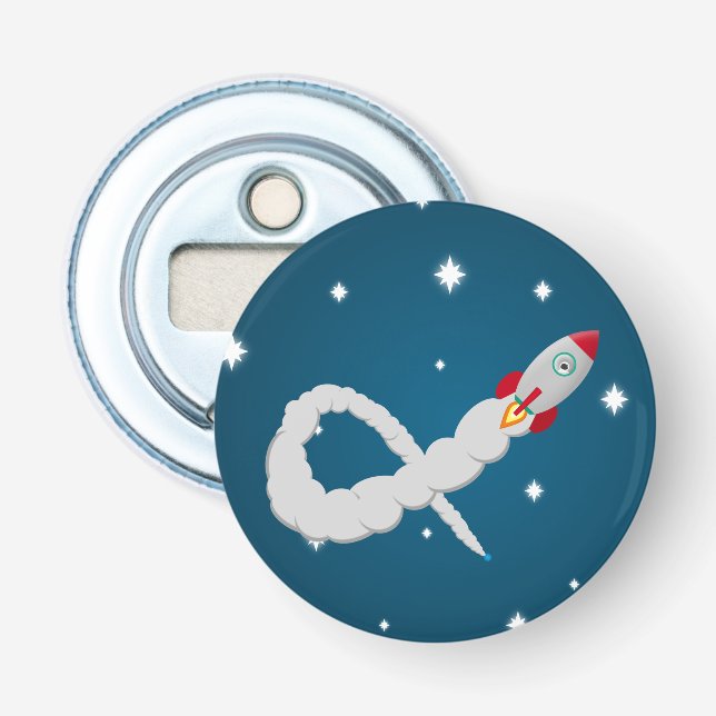 Décapsuleur Lancement de fusées spatiales (Devant)