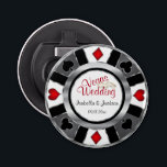 Décapsuleur Las Vegas Styled Mariage argent, gris, blanc et ro<br><div class="desc">Décapsuleur. Personnalisez Las Vegas Styled Mariage - Silver, Grey, White & Red. 📌 Si vous avez besoin d'une personnalisation plus poussée, cliquez sur le bouton "Cliquez pour Customiser plus loin" ou "Customiser ou modifier la conception" et utilisez notre outil de conception pour redimensionner, faire pivoter, modifier la couleur du texte,...</div>