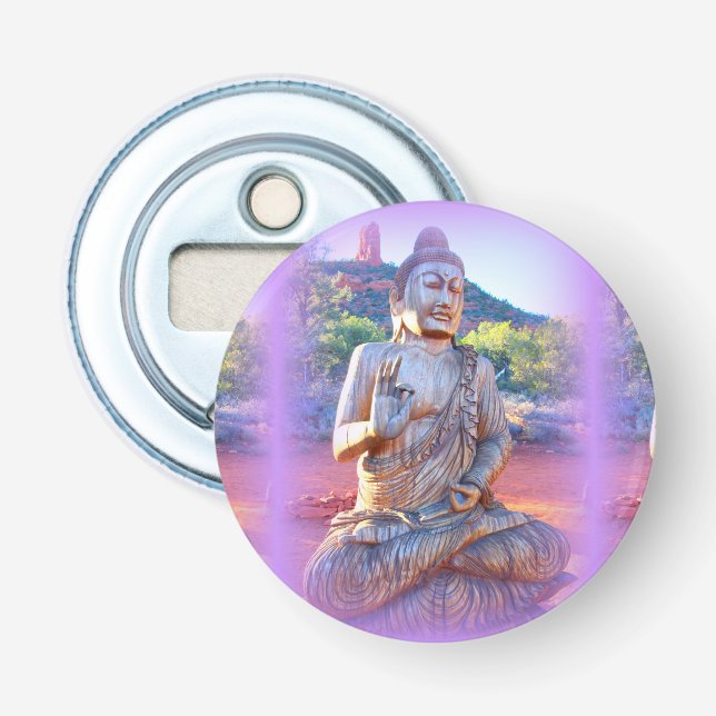 Décapsuleur lavande aura buddha (Devant)