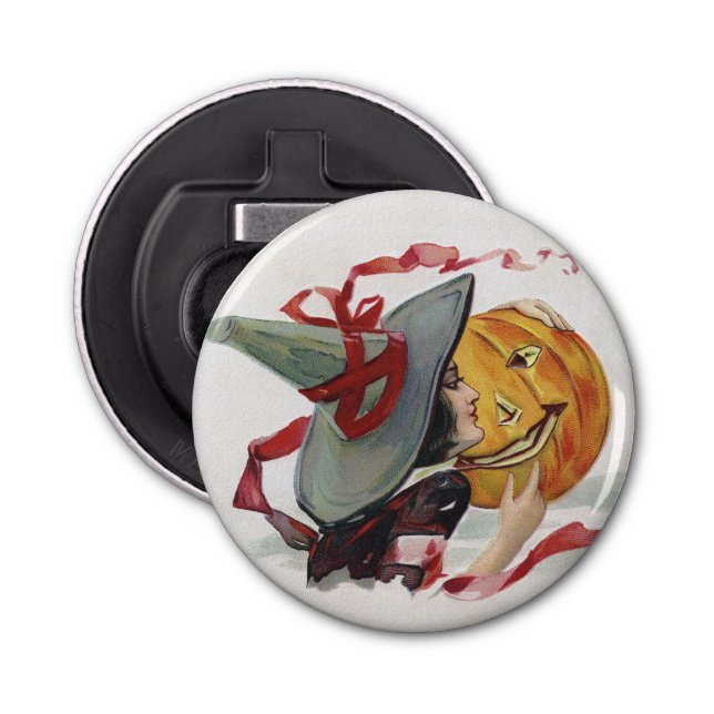 Décapsuleur Le baiser de la sorcière : Jack-o'-lantern à Hallo (Devant)