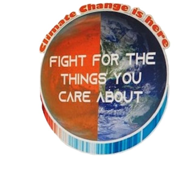 Décapsuleur Le changement climatique est là (Climate Change is here bottle opener!)