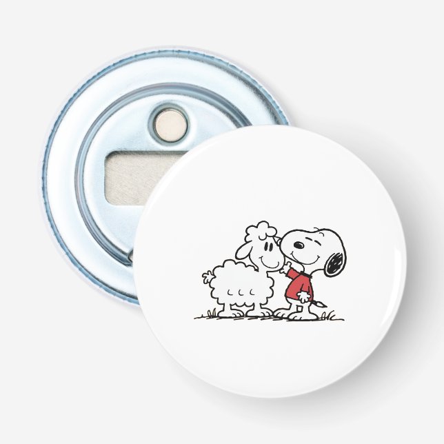 Décapsuleur Le chien mignon et les moutons (Devant)