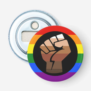 Décapsuleur Le drapeau de couleur des personnes queer de Slipp
