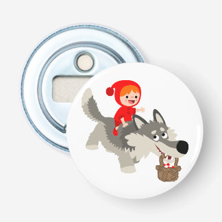 Décapsuleur Le Petit Chaperon Rouge et l'Ouvre-Bouteille à Bou
