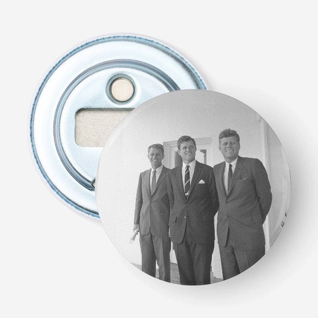Décapsuleur Le président américain John Kennedy et ses frères, (Devant)