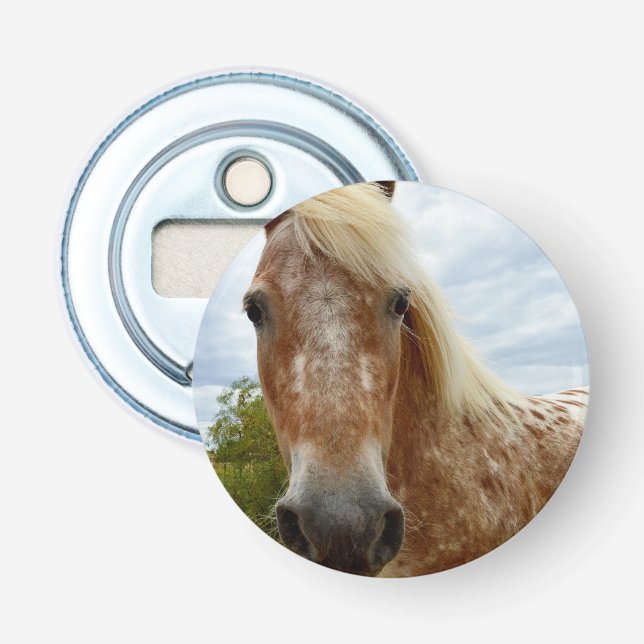 Décapsuleur "Le sucre : la grâce de l'Appaloosa" (Devant)