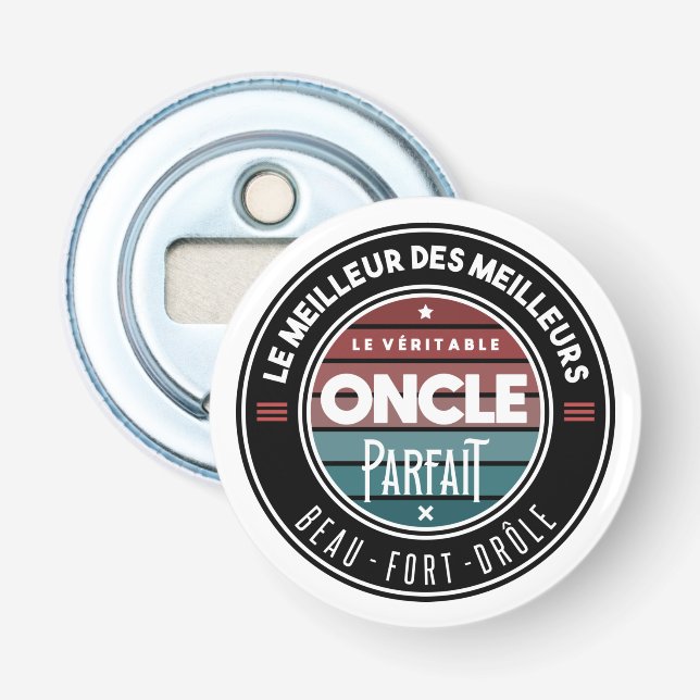 Décapsuleur Le véritable oncle parfait (Devant)