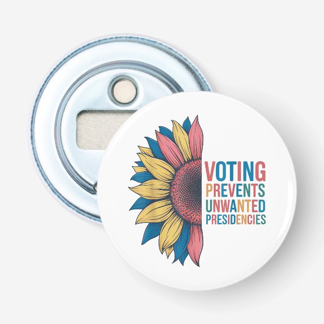 Décapsuleur Le vote empêche les présidences indésirables Conce (Devant)