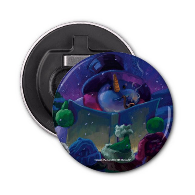 Décapsuleur Lecture hivernale (Devant)