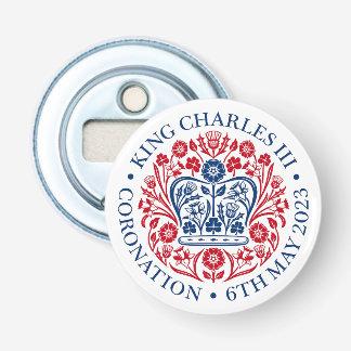 Décapsuleur L'emblème du couronnement du roi Charles 2023