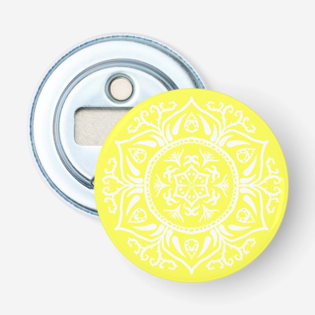 Décapsuleur Lemon Mandala (Devant)