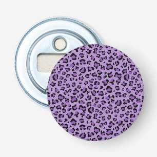 Décapsuleur Leopard Print, Léopard Spots, Purple Leopard