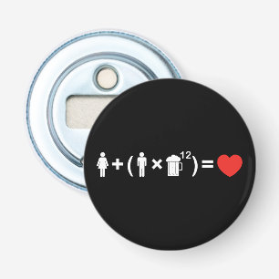 Décapsuleur L'équation d'amour pour les hommes