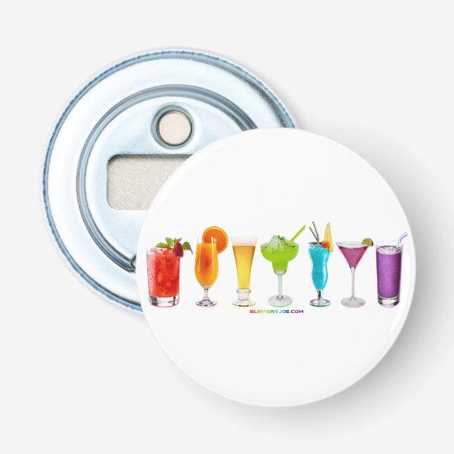 Décapsuleur Les cocktails alcoolisés de SlipperyJoe pour la co (Devant)