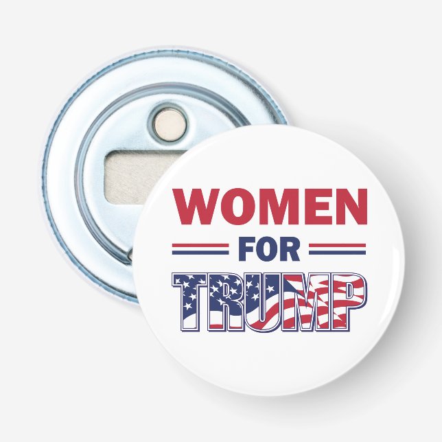 Décapsuleur Les femmes pour Trump (Devant)