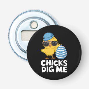 Décapsuleur Les filles me kiffent Pâques drôle de chasse aux œ