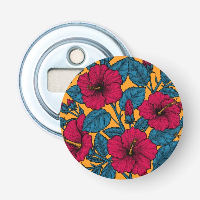 Décapsuleur Les fleurs d'Hibiscus (Devant)