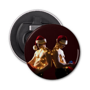 Décapsuleur Les hommes torse nu de SlipperyJoe, Noël