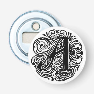 DÉCAPSULEUR LETTRE NOIRE MONARCHIE "A"