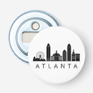 Décapsuleur Ligne aérienne stylisée moderne Atlanta Georgia