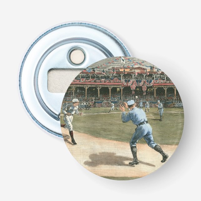 Décapsuleur Ligue nationale de baseball 1886 (Devant)