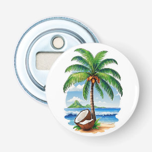 Décapsuleur L'île tropicale des Cocotiers