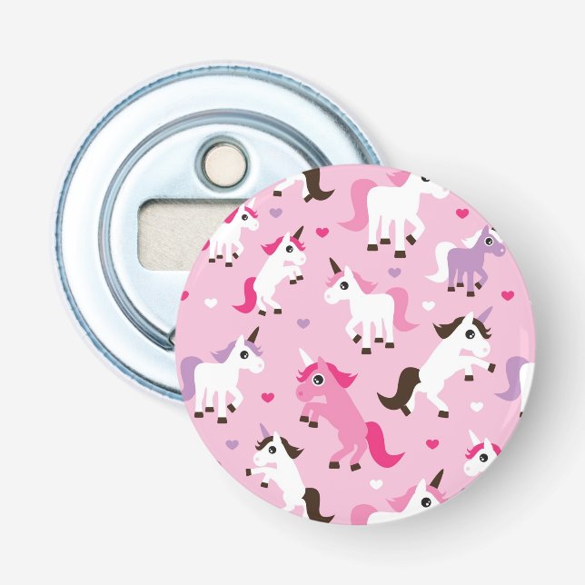 Décapsuleur l'illustration de licorne badine l'arrière - plan (Devant)