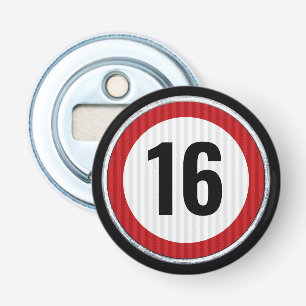 Décapsuleur Limite de vitesse 16e anniversaire