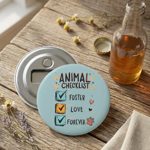 Décapsuleur Liste des animaux Refuge Foster Love Forever Cadea