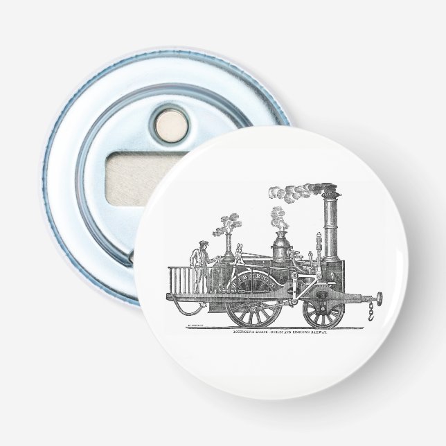 Décapsuleur Locomotive à vapeur précoce (Devant)