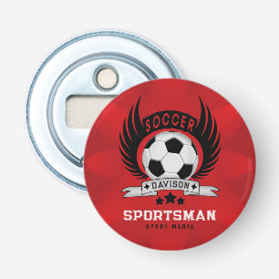 Décapsuleur Logo de football vibrant Cadeaux d'anniversaire