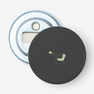 Décapsuleur logo noir et vert avec panier