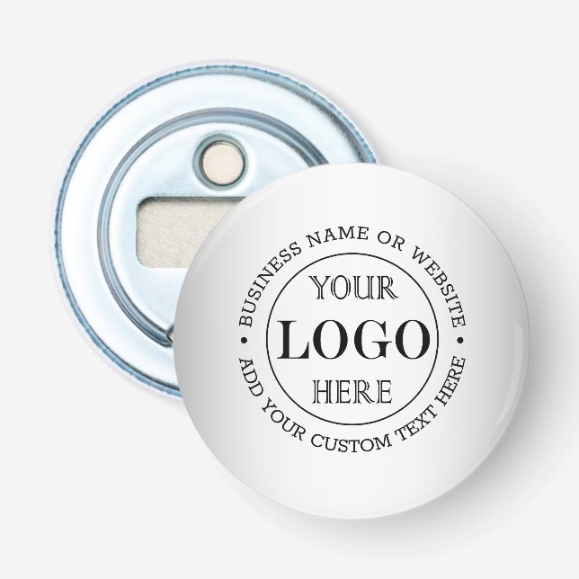 Décapsuleur Logo personnalisé Arrière - plan gris flou (Devant)