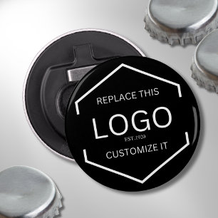 Décapsuleur Logo personnalisé Arrière - plan noir affaires pro