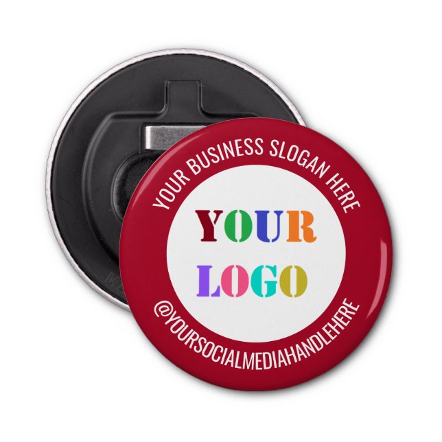 Décapsuleur Logo personnalisé et ouverture de bouteille de tex (Devant)