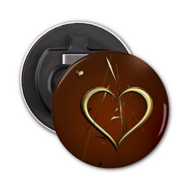 Décapsuleur Love Shards of Gold Bottle Opener (Devant)