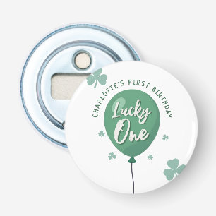 Décapsuleur Lucky One 1er Anniversaire St Patricks Day Trèfle