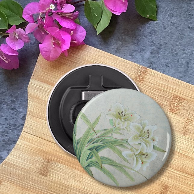 Décapsuleur Lys blancs (Créateur téléchargé)