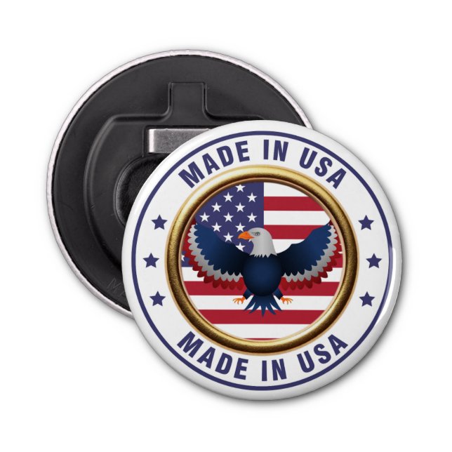 Décapsuleur Made in USA Liberty Eagle Bottle Opener  (Devant)