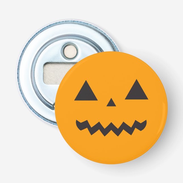 Décapsuleur Magnet d'ouverture de la bouteille Jack O'Lantern (Devant)